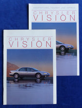 Lade das Bild in den Galerie-Viewer, Chrysler Vision MJ 1995 - Prospekt Brochure + Daten & Ausstattungen 09.1994