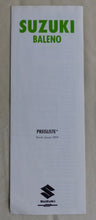 Lade das Bild in den Galerie-Viewer, Suzuki Baleno 3-Türer & 4-Türer MJ 1999 - Prospekt Brochure + Preisliste 01.1999