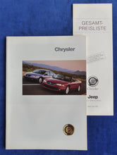 Lade das Bild in den Galerie-Viewer, Chrysler & Jeep Modellprogramm Viper - Prospekt Brochure + Preisliste 04.1997