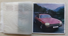 Lade das Bild in den Galerie-Viewer, Jaguar XJS V12 Leyland MJ 1981 - Prospekt Brochure + Daten 10.1980 Großformat