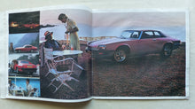 Lade das Bild in den Galerie-Viewer, Jaguar XJS V12 Leyland MJ 1981 - Prospekt Brochure + Daten 10.1980 Großformat