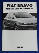 Lade das Bild in den Galerie-Viewer, Fiat Bravo MJ 1996 - Prospekt Brochure + Daten & Ausstattungen 02.1996