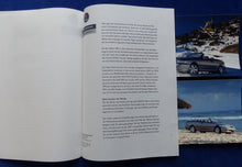 Lade das Bild in den Galerie-Viewer, Saab 9-3 Cabrio Turbo Geschichte MJ 2002 - Presse-Information + Fotos 01.2002