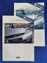 Lade das Bild in den Galerie-Viewer, Ford Focus Limousine Turnier MJ 1999 - Prospekt + Daten & Ausstattungen 12.1998