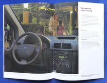 Lade das Bild in den Galerie-Viewer, Ford Tourneo Connect MJ 2004 - Prospekt Brochure + Technische Daten 05.2003