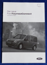 Lade das Bild in den Galerie-Viewer, Ford Tourneo Connect MJ 2004 - Prospekt Brochure + Technische Daten 05.2003