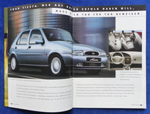 Lade das Bild in den Galerie-Viewer, Ford Modelle 1999 - Fiesta Escort Mondeo Cougar Puma - Prospekt Brochure 10.1998
