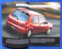 Lade das Bild in den Galerie-Viewer, Ford Fiesta MJ 1998 - Prospekt Brochure + Daten & Ausstattungen 01.1998