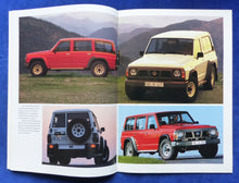 Lade das Bild in den Galerie-Viewer, Nissan Patrol GR Station MJ 1992 - Prospekt + Daten & Ausstattungen 07.1991
