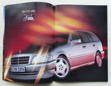 Lade das Bild in den Galerie-Viewer, Mercedes AMG Programm 1998 C43 E55 SLK SL60 S-Klasse - Prospekt Brochure 07.1997