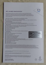 Lade das Bild in den Galerie-Viewer, Mazda 3 90th Anniversary MJ 2011 - Prospekt Brochure + Preisliste 08.2010