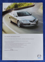 Lade das Bild in den Galerie-Viewer, Mazda Taxi 6 MPV Premacy MJ 2003 - Prospekt Brochure + Preisliste 10.2002