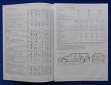 Lade das Bild in den Galerie-Viewer, Opel Omega 3000 MJ 1989 - Prospekt Brochure + Daten & Ausstattungen 08.1988