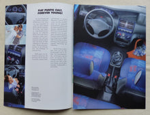Lade das Bild in den Galerie-Viewer, Fiat Punto Cult Sondermodell MJ 1999 - Prospekt Brochure + Daten 07.1998