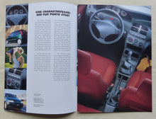 Lade das Bild in den Galerie-Viewer, Fiat Punto Stile Sondermodell MJ 1999 - Prospekt Brochure + Daten 03.1999