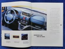 Lade das Bild in den Galerie-Viewer, Fiat Doblo MJ 2001 - Prospekt Brochure + Preisliste 02.2001