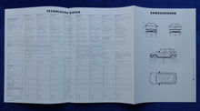 Lade das Bild in den Galerie-Viewer, Fiat Punto MJ 1994 - Prospekt Brochure + Daten & Ausstattungen 02.1994