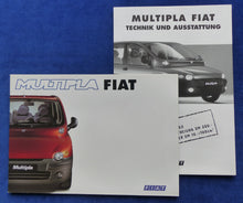 Lade das Bild in den Galerie-Viewer, Fiat Multipla MJ 1999 - Prospekt Brochure + Daten & Ausstattungen 01.1999