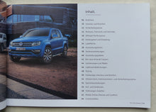 Lade das Bild in den Galerie-Viewer, VW Amarok V6 Canyon Aventura MJ 2018 - Prospekt Brochure + Preisliste 09.2017
