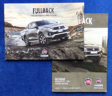 Lade das Bild in den Galerie-Viewer, Fiat Fullback Pick-Up MJ 2017 - Prospekt Brochure + Preisliste 02.2017