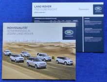 Lade das Bild in den Galerie-Viewer, Land Rover & Range Rover Programm 2014 - Prospekt Brochure + Preisliste 12.2013