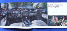 Lade das Bild in den Galerie-Viewer, VW Golf Sportsvan MJ 2018 - Prospekt Brochure + Preisliste 10.2017
