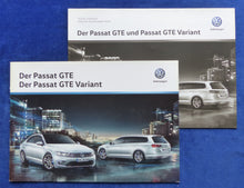 Lade das Bild in den Galerie-Viewer, VW Passat Variant GTE Hybrid MJ 2018 - Prospekt Brochure + Preisliste 06.2017