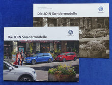 Lade das Bild in den Galerie-Viewer, VW Join Sondermodelle Golf Polo Multivan MJ 2018 - Prospekt + Preisliste 12.2017