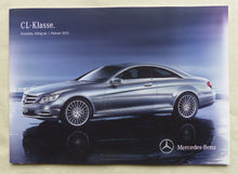 Lade das Bild in den Galerie-Viewer, Mercedes CL-Klasse CL 65 AMG MJ 2012 - Prospekt Brochure + Preisliste 02.2012