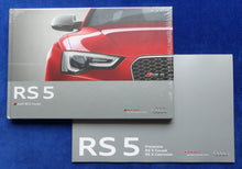 Lade das Bild in den Galerie-Viewer, Audi RS 5 Coupe quattro MJ 2013 - Hardcover Prospekt + Preisliste 02.2013