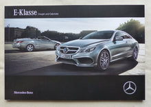 Lade das Bild in den Galerie-Viewer, Mercedes-Benz E-Klasse Coupe & Cabrio E 500 MJ 2016 - Prospekt Brochure 09.2015