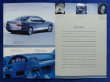 Lade das Bild in den Galerie-Viewer, Mercedes-Benz CLK Coupe Sport & Elegance MJ 1997 - Prospekt Brochure 01.1997