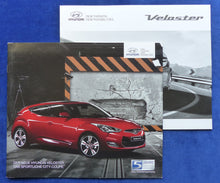 Lade das Bild in den Galerie-Viewer, Hyundai Veloster City-Coupe MJ 2014 - Prospekt Brochure + Preisliste 11.2013