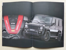 Lade das Bild in den Galerie-Viewer, Brabus Mercedes G-Klasse AMG MJ 2010 - Prospekt Brochure + Preisliste 09.2009