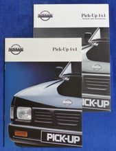 Lade das Bild in den Galerie-Viewer, Nissan Pick-Up 4x4 MJ 1993 - Prospekt Brochure + Daten & Ausstattungen 08.1992