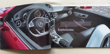 Lade das Bild in den Galerie-Viewer, Mercedes-Benz SLC AMG Roadster R 172 MJ 2017 - Prospekt Brochure 04.2016