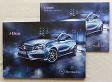 Lade das Bild in den Galerie-Viewer, Mercedes A-Klasse A 250 W176 MJ 2013 - Prospekt Brochure + Preisliste 09.2012
