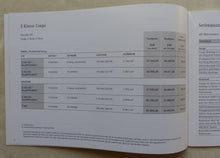 Lade das Bild in den Galerie-Viewer, Mercedes E-Klasse Coupe E 500 MJ 2009 - Prospekt Brochure + Preisliste 02.2009