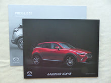 Lade das Bild in den Galerie-Viewer, Mazda CX-3 MJ 2017 - Prospekt Brochure + Preisliste 04.2017