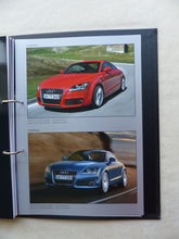 Lade das Bild in den Galerie-Viewer, Audi TechDay Leichtbau R8 A8 TT ASF RS - Hardcover Pressemappe press-kit 09.2009