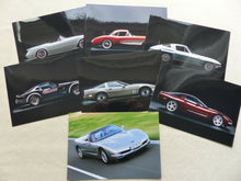Lade das Bild in den Galerie-Viewer, C012) Chevrolet Corvette C1 C2 C3 C4 C5 - 7x Pressefoto press photo Set 2004