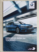 Lade das Bild in den Galerie-Viewer, BMW 5er Touring 520i 540i xDrive M550d MJ 2018 - Prospekt Brochure 02.2017