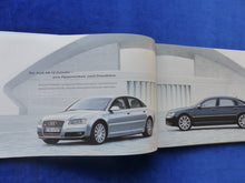 Lade das Bild in den Galerie-Viewer, Audi A8 L 12-Zylinder 6.0 W12 quattro - Hardcover Prospekt Brochure 01.2007