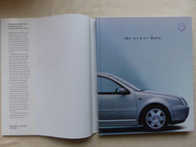 Lade das Bild in den Galerie-Viewer, VW Bora Limousine - Buch Hardcover Prospekt Brochure 03.1999