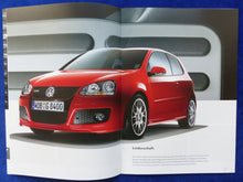Lade das Bild in den Galerie-Viewer, VW Golf GTI Edition 30 MJ 2007 - Prospekt Brochure + Preisliste 01.2007