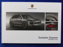 Lade das Bild in den Galerie-Viewer, Porsche Exclusive Cayenne Turbo MJ 2013 - Hardcover Prospekt Brochure 02.2012