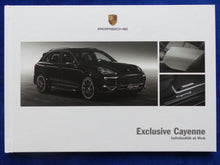 Lade das Bild in den Galerie-Viewer, Porsche Exclusive Cayenne Turbo MJ 2015 - Hardcover Prospekt Brochure 11.2014