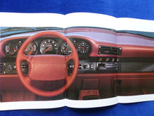 Lade das Bild in den Galerie-Viewer, Porsche 911 Carrera Turbo 964 MJ 1992 - Prospekt + Daten & Ausstattungen 08.1991