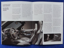 Lade das Bild in den Galerie-Viewer, Porsche Boxster 986 Jubiläum 50 Jahre 550 Spyder - Prospekt + Preisliste 09.2003