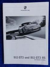 Lade das Bild in den Galerie-Viewer, Porsche 911 GT3 RS Typ 997 MJ 2007 - Hardcover Prospekt + Preisliste 10.2006 - car-brochure